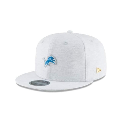 Detroit Lions Gorra | New Era NFL Micro Stitch 9fifty Snapback Cap Mexico - Grises